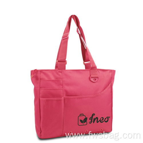 Custom Conference With Adjustable Handles Shopping Bag